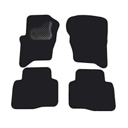 Car textile mats black LAND ROVER DISCOVERY 3/4 (2004-...) ECONOMIC