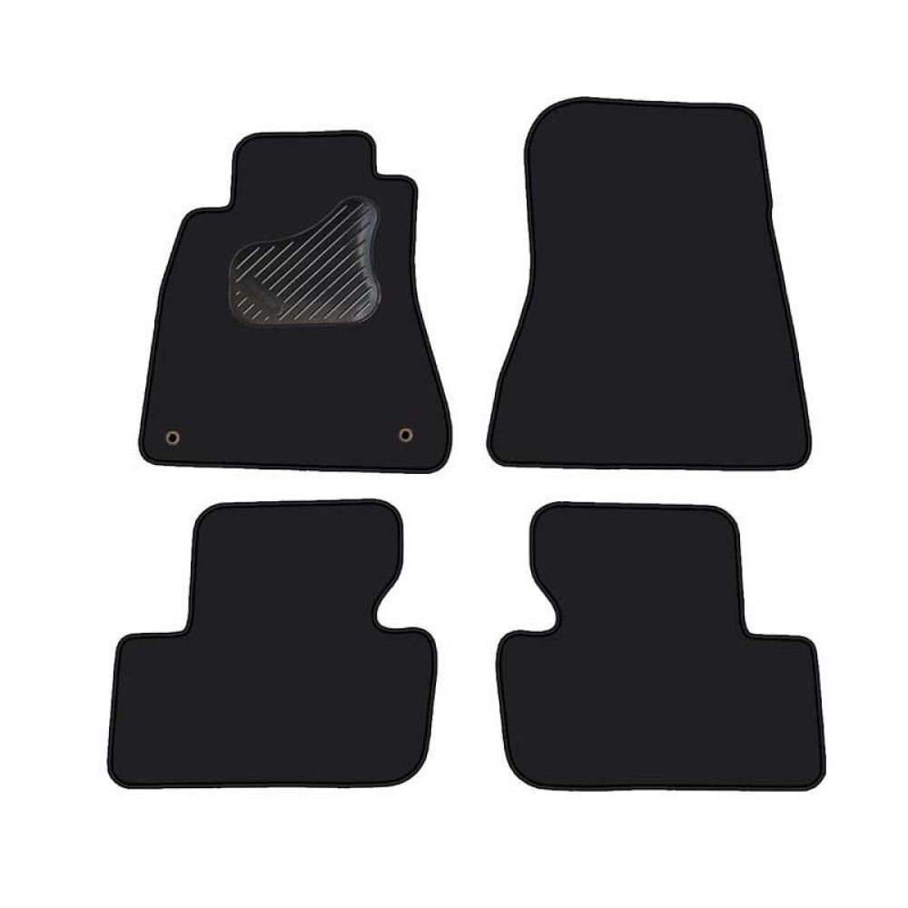 Car textile mats black LEXUS IS (2006-2013) ECONOMIC