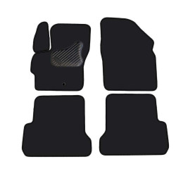 Alfombrillas textiles negras para coche MAZDA 3 (2004-2009) ECONÓMICAS