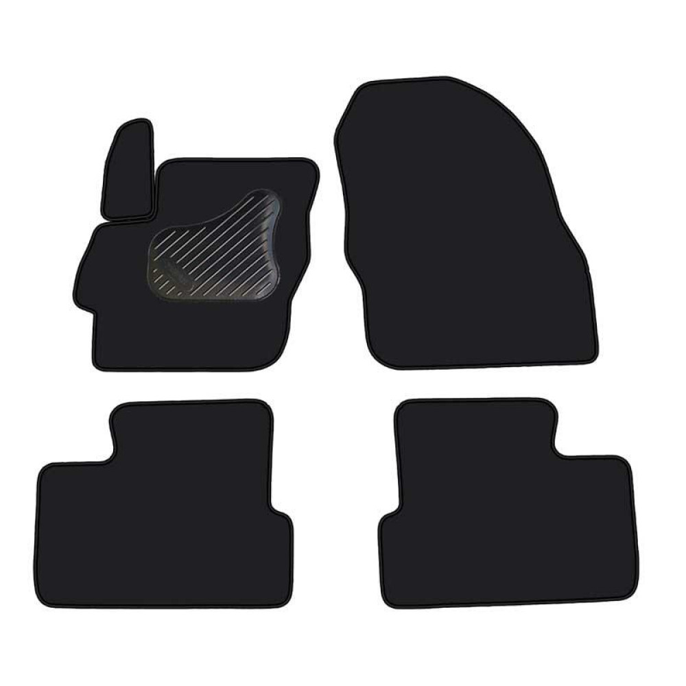 Car textile mats black MAZDA 3 (2009-2013) ECONOMIC
