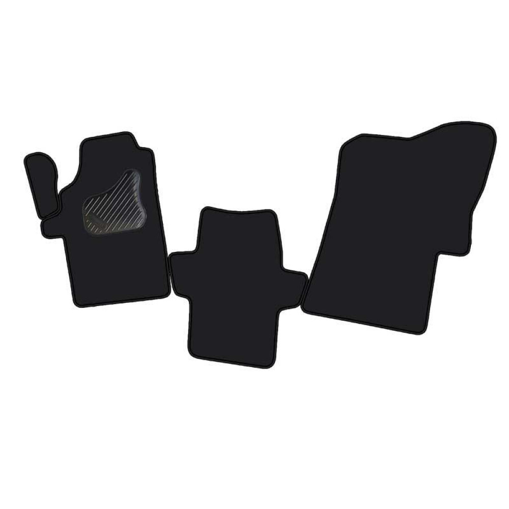 Car textile mats black MB VITO/VIANO (2s.)(2003-2014) ECONOMIC