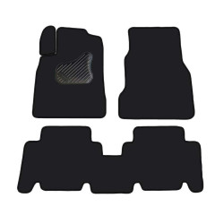 Car textile mats black MB A-class W168 (1997-2004) ECONOMIC (LT)