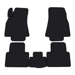 Alfombrillas textiles negras para coche MB Clase A W169 (2004-2012) ECONOMIC (LT)