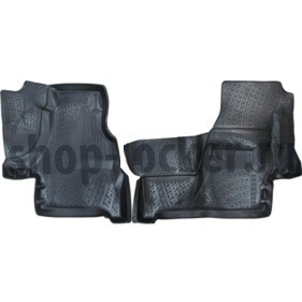 Car rubber floor mats black 3D MB SPRINTER CLASSIC (2013-...)