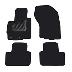Alfombrillas textiles negras para coche MITSUBISHI ASX (2010-...) ECONÓMICAS