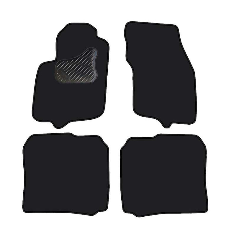 Car textile mats black MITSUBISHI CARISMA (1996-2004) ECONOMIC