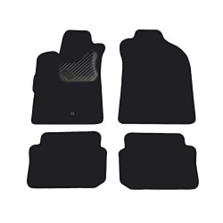Alfombrillas textiles negras para coche MITSUBISHI ECLIPSE (2000-2006) ECONÓMICAS