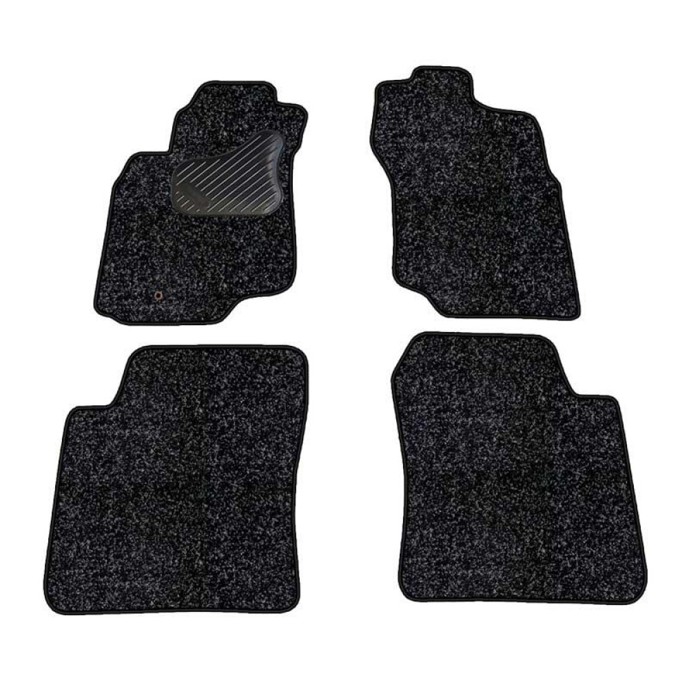 Car textile mats black MITSUBISHI LANCER (2000-2007) ECONOMIC