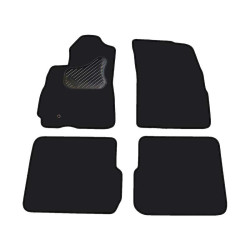 Alfombrillas textiles negras para coche MITSUBISHI OUTLANDER (2002-2007) ECONÓMICAS