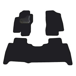 Alfombrillas textiles negras para coche NISSAN NAVARA (2005-...) ECONÓMICAS