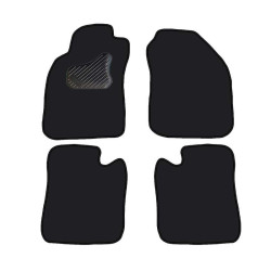 Alfombrillas textiles negras para coche NISSAN SUNNY (1991-1995) ECONÓMICAS
