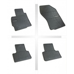 Car rubber floor mats black MITSUBISHI ASX (2010-...) NEGRO