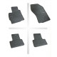Car rubber floor mats black MITSUBISHI ASX (2010-...) NEGRO