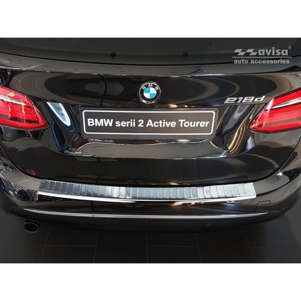 Rear bumper chrome pad BMW 2 F45 Active Tourer (2014-...) 2/35081