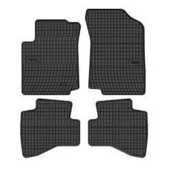 Car rubber floor mats black CITROEN C1 II (2014-...) NEGRO