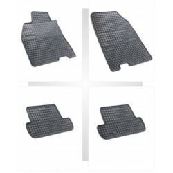 Car rubber floor mats black RENAULT MEGANE III (2008-...) NEGRO