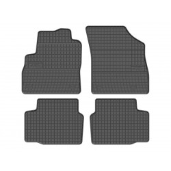 Car rubber floor mats black OPEL ASTRA K (2016-...) NEGRO