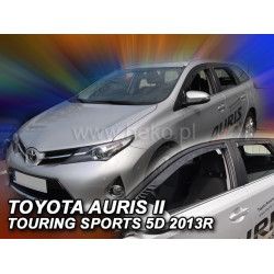 Window deflectors front and rear TOYOTA AURIS II TOURING (2013-...) 29637