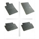 Car rubber floor mats black CITROEN C5 (2001-2008) NEGRO