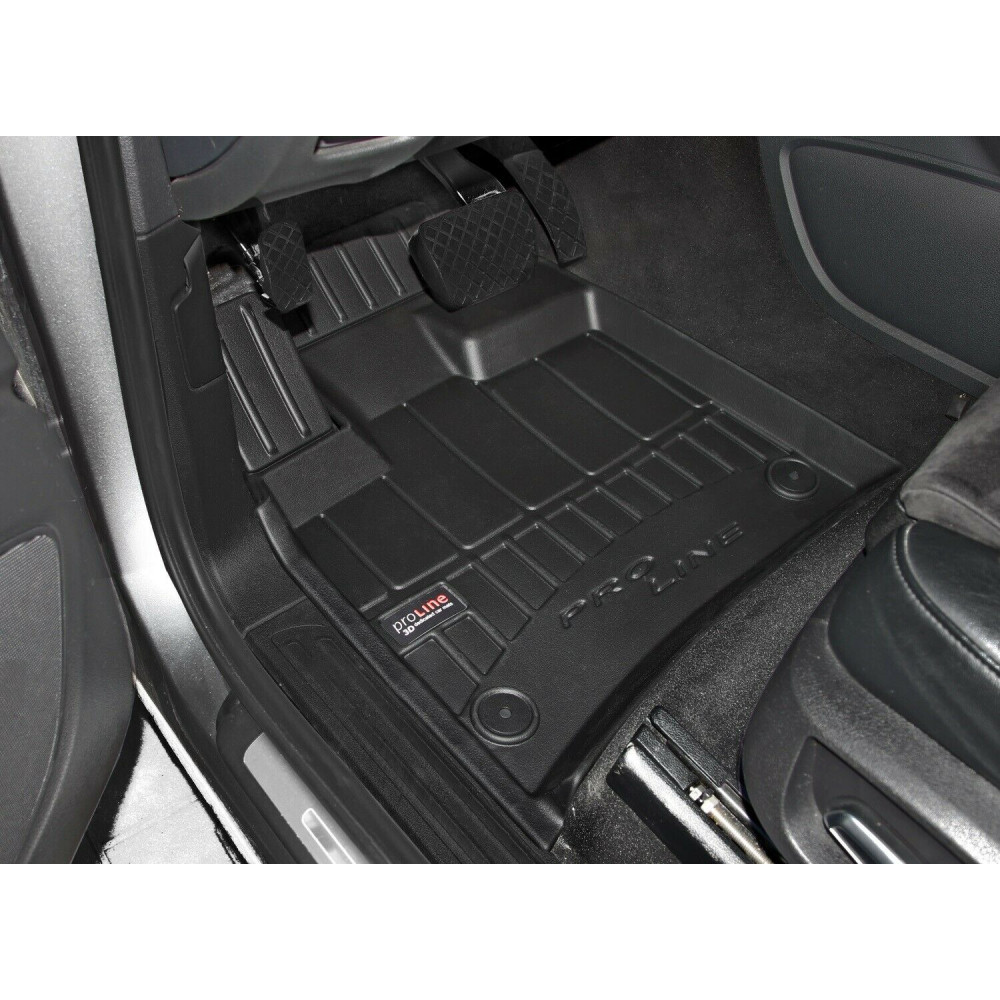 Car rubber floor mats black TOYOTA COROLLA (2007-2013) 3D FROGUM