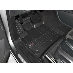 Car rubber floor mats black TOYOTA COROLLA (2007-2013) 3D FROGUM