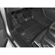 Car rubber floor mats black TOYOTA COROLLA (2007-2013) 3D FROGUM