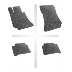 Car rubber floor mats black MB E-class W212 (2009-...) NEGRO