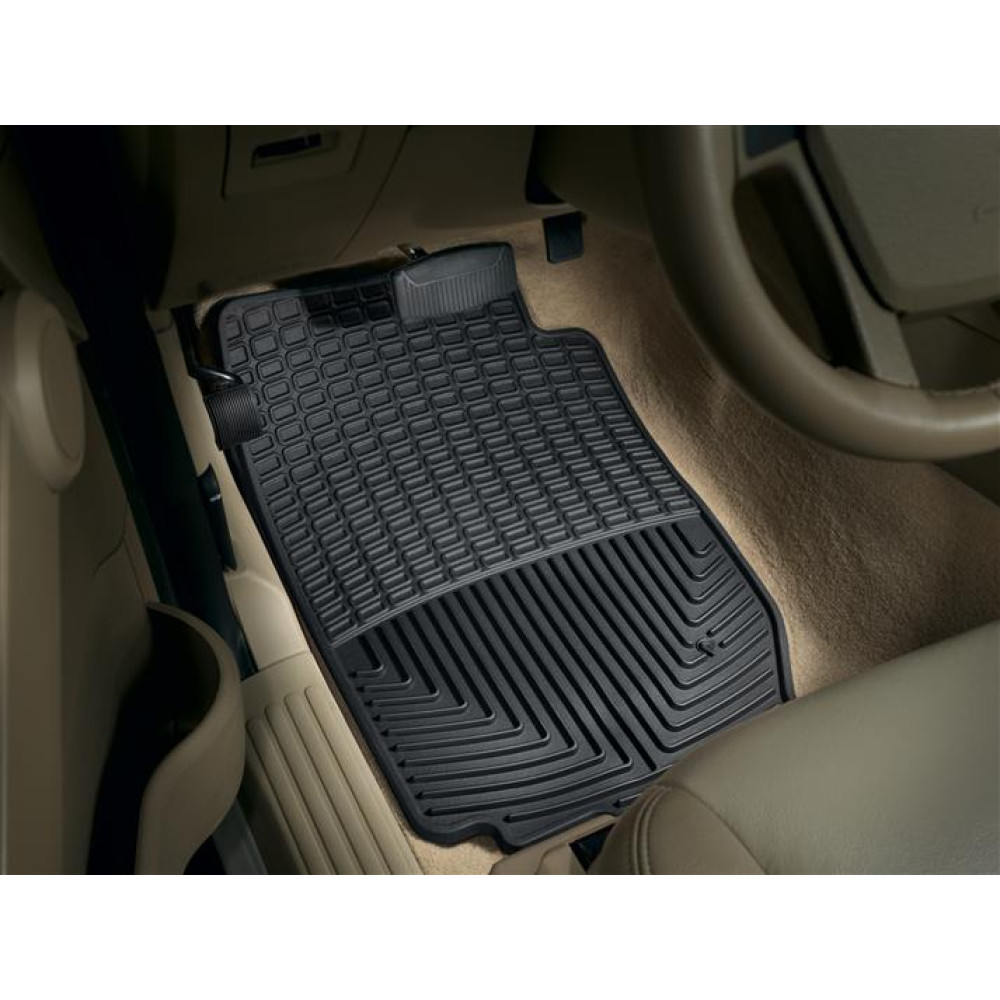 Car rubber floor mats black WEATHERTECH FORD EXPLORER (2006-2010) ALL-WEATHER