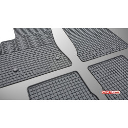 Car rubber floor mats black  OPEL COMBO D (2011-2018) C-CAR