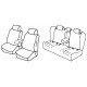 Car seat covers *HARMONY* AUDI A4 Avant (2008-2015)