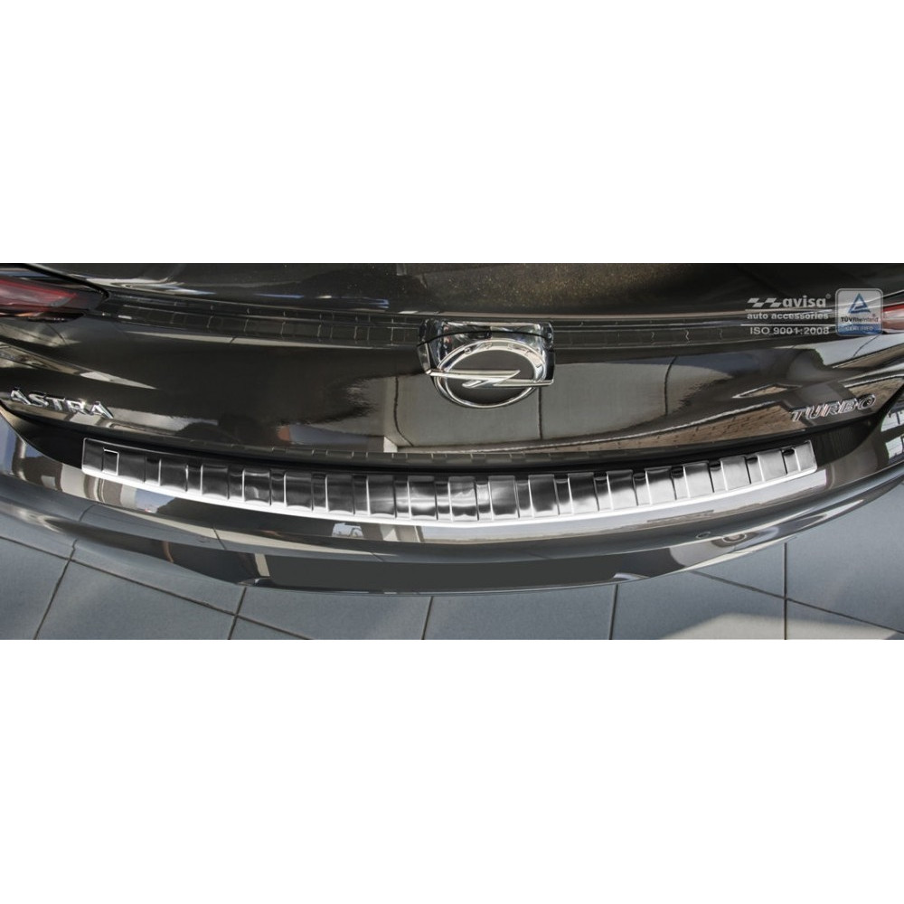 Chrome rear bumper pad OPEL ASTRA K HB (2015-...) 2/35318