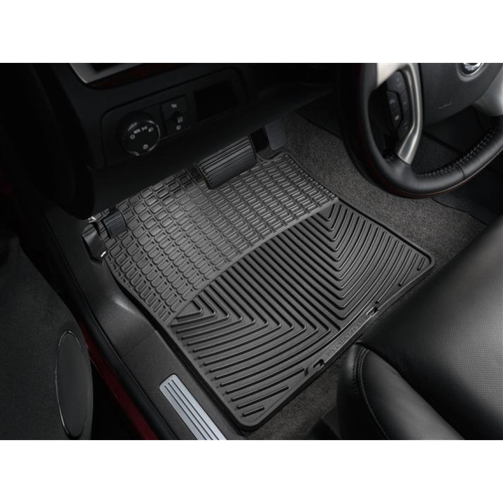 Car rubber floor mats black WEATHERTECH CADILLAC ESCALADE (2007-2013) ALL-WEATHER
