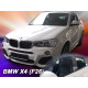 Window deflectors front and rear BMW X4 F26 (2014-...) 11163