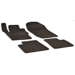 Car rubber floor mats black MB ML-class W166 (2011-...) NEGRO