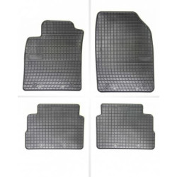 Car rubber floor mats black OPEL VECTRA C (2003-2008) NEGRO