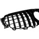 Front grill MB E-class W213 Panamericana Style Black Gloss (2016-...) 37351