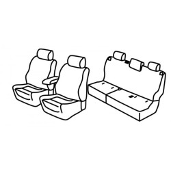 Car seat covers *HARMONY* VOLKSWAGEN AMAROK (2016-...)