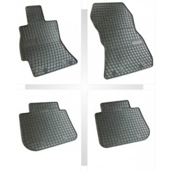 Car rubber floor mats black SUBARU FORESTER (2013-...) NEGRO