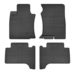 Car rubber floor mats black TOYOTA LAND CRUISER 150 (2009-...) NEGRO