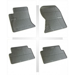 Car rubber floor mats black FORD FOCUS I (1998-2004) NEGRO