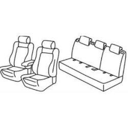 Car seat covers *HARMONY* KIA CEED III (2018-...)