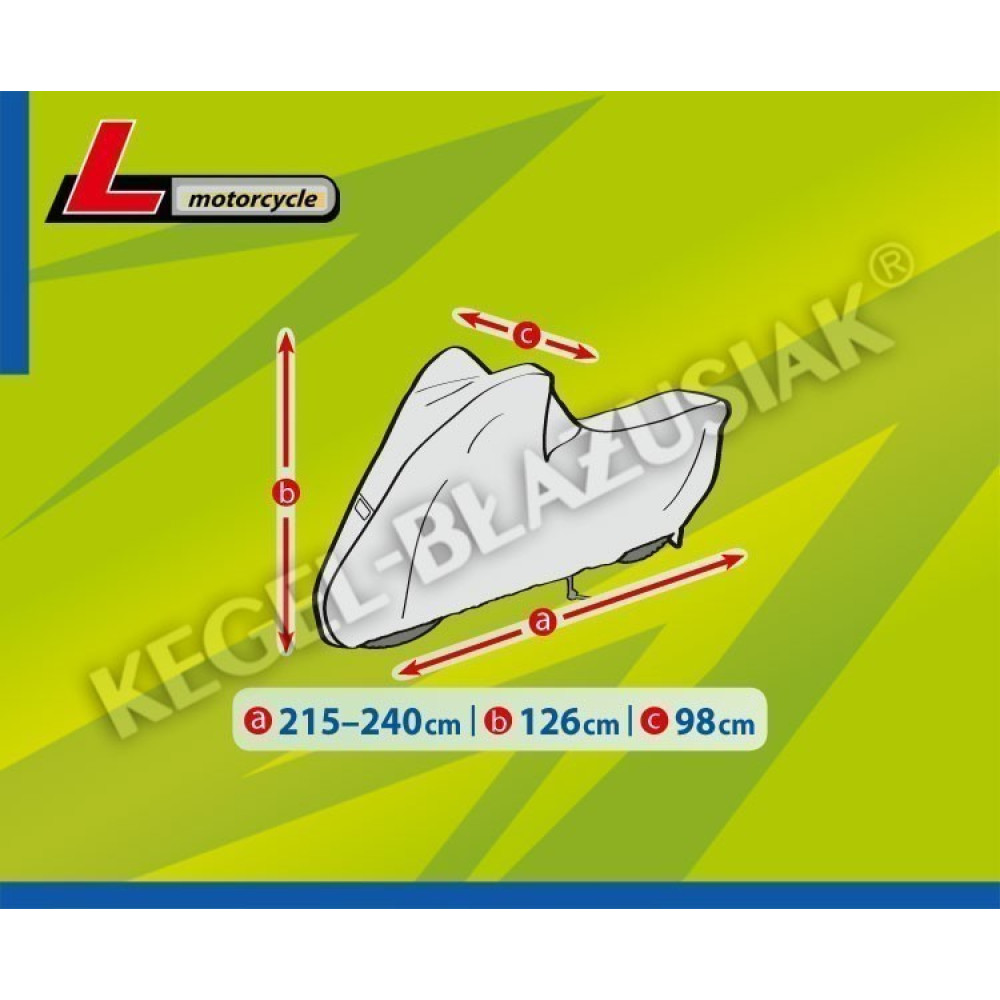 Motorcycle cover BASIC GARAGE *L*