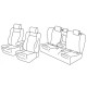 Car seat covers *HARMONY* SKODA SUPERB III Active/Style (2015-...)