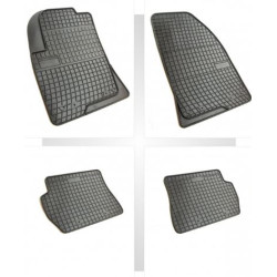 Car rubber floor mats black FORD FUSION (2002-2012) NEGRO