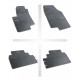 Car rubber floor mats black HYUNDAI ix20 (2010-...) NEGRO