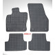 Car rubber floor mats black SKODA KAROQ (2017-..) C-CAR