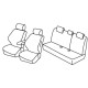 Car seat covers *HARMONY* VOLKSWAGEN JETTA Comfortline (2010-...)