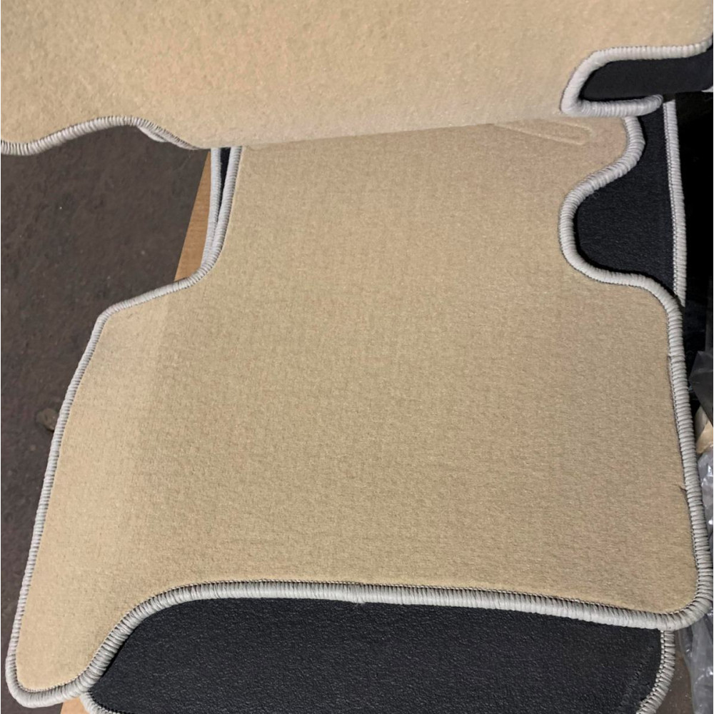 Car textile mats beige TOYOTA LAND CRUISER 120 (2002-2009) LUXE
