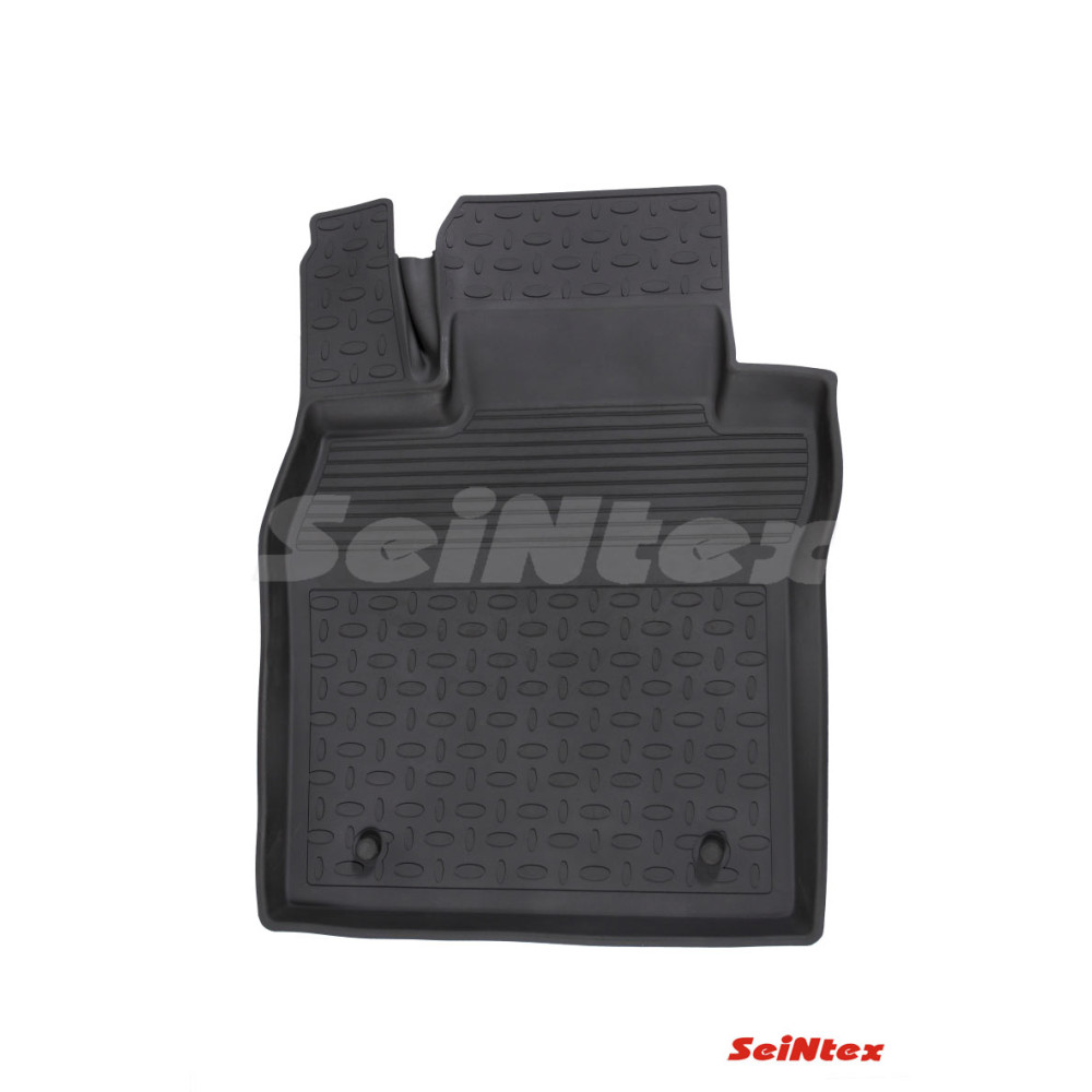 Car rubber floor mats black SEINTEX *BORT* MAZDA 3 (2019-...)