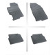 Car rubber floor mats black MAZDA 6 (2002-2008) NEGRO
